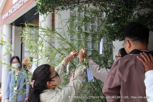 七夕 2023！ 沖縄 専門学校ライフジュニアカレッジ | TANABATA 2023! The Star Festival! Okinawa vocational school LIFE Jr College | PHOTO 13