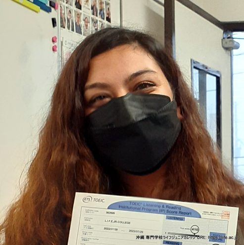 7月29日(土)TOEIC: 素晴らしい結果が出ました! おめでとう! 2024 July 29th TOEIC: Great results! Congratulations to all of the hardworking students! Student Photo