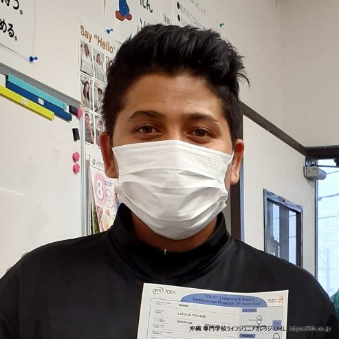7月29日(土)TOEIC: 素晴らしい結果が出ました! おめでとう! 2024 July 29th TOEIC: Great results! Congratulations to all of the hardworking students! Student Photo 8